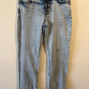 Thereabouts Girls Light Denim Blue Jeans Straight Fit Size 18